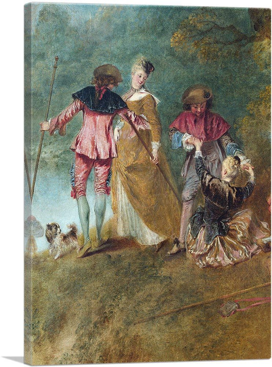 Detail of Pilgrimage on the Isle of Cythera
